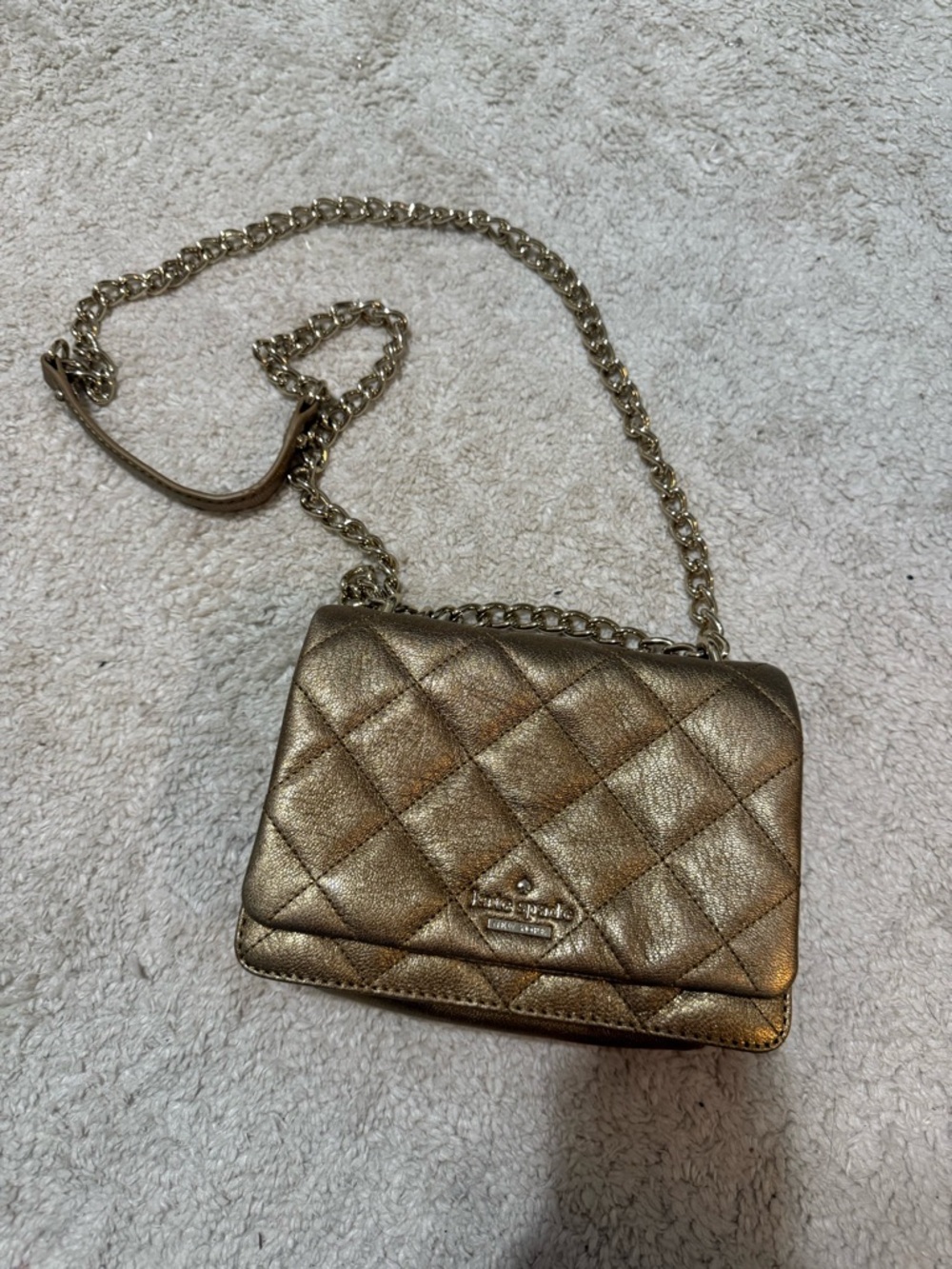 Kate Spade Gold Purse - Picture 3 of 8